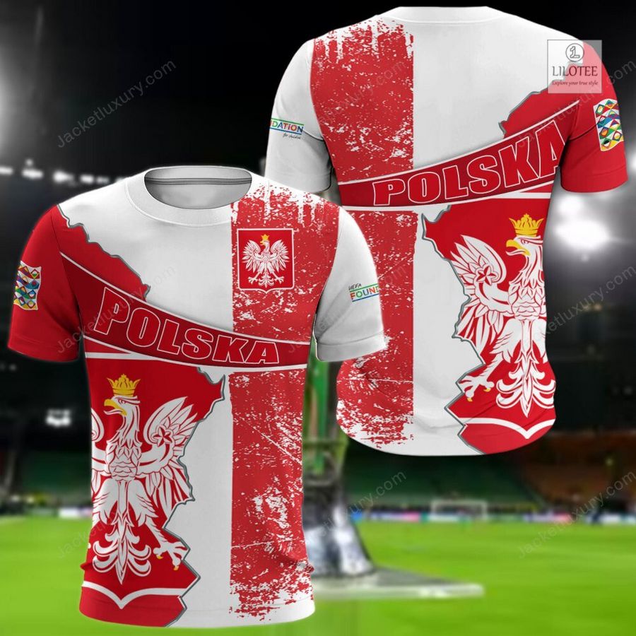 Poland national football team 3D Hoodie, Shirt 8