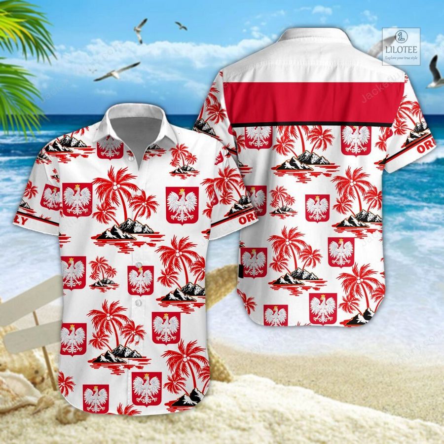 Poland national football team Hawaiian Shirt, Short 8