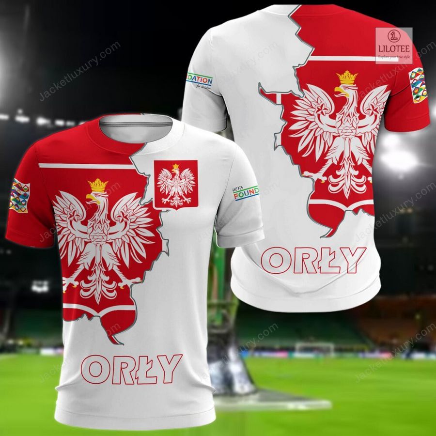 Poland Orly national football team 3D Hoodie, Shirt 8