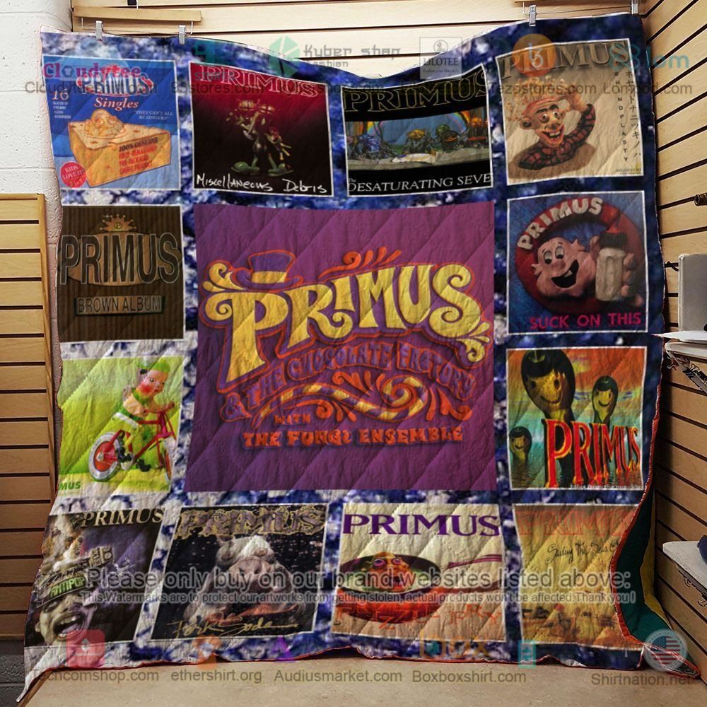 NEW Primus & the Chocolate Factory with the Fungi Ensemble Quilt 2