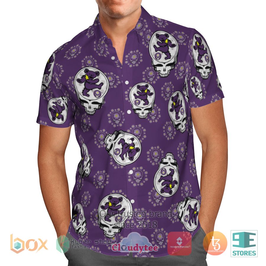 BEST Purple Dancing Bears Hawaii Shirt 2