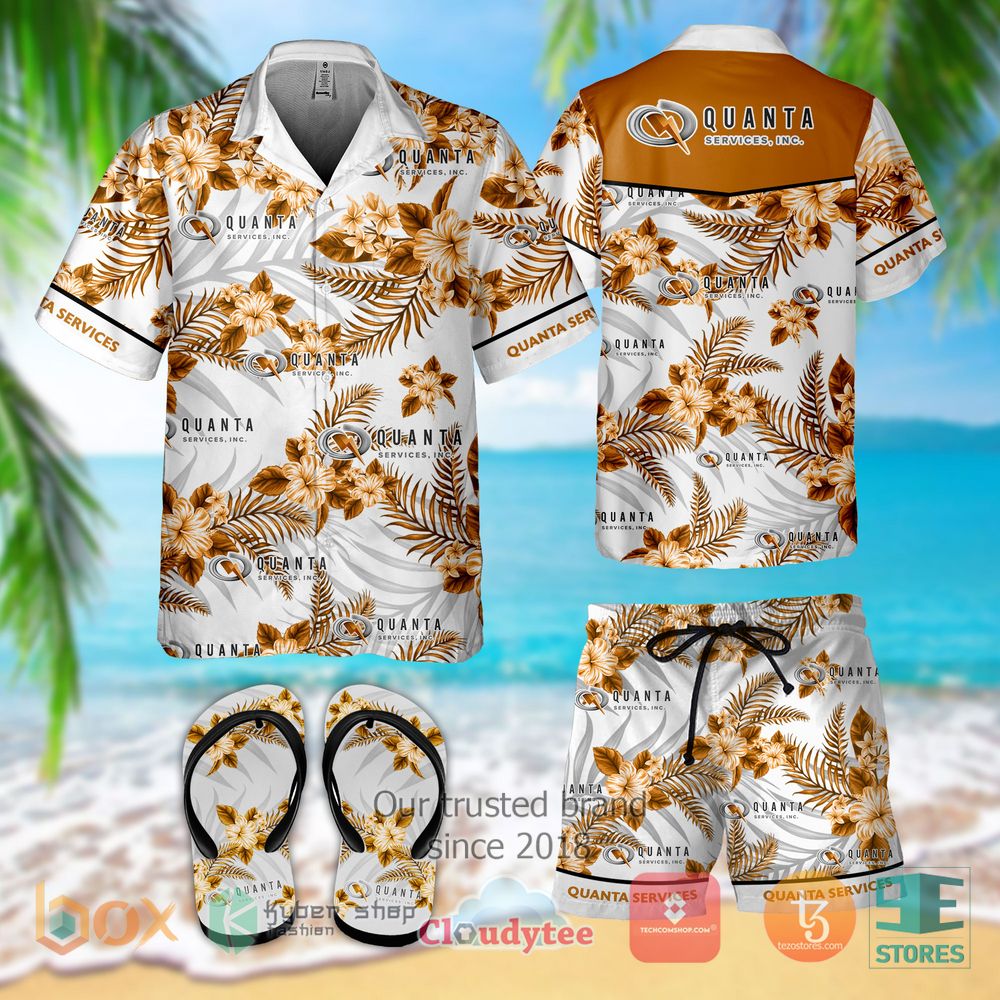 BEST Quanta Services Hawaiian Shirt, Shorts 3