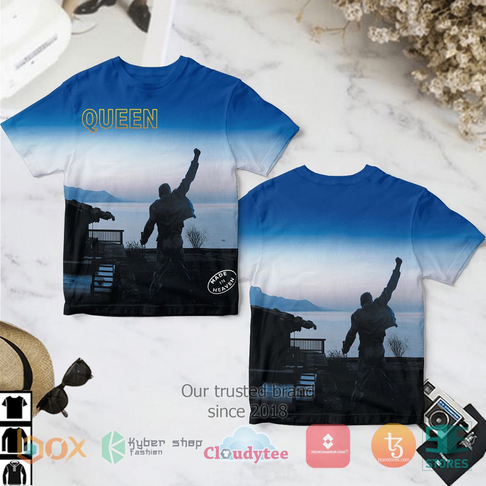 HOT Queen Made in Heaven Album 3D Shirt 2