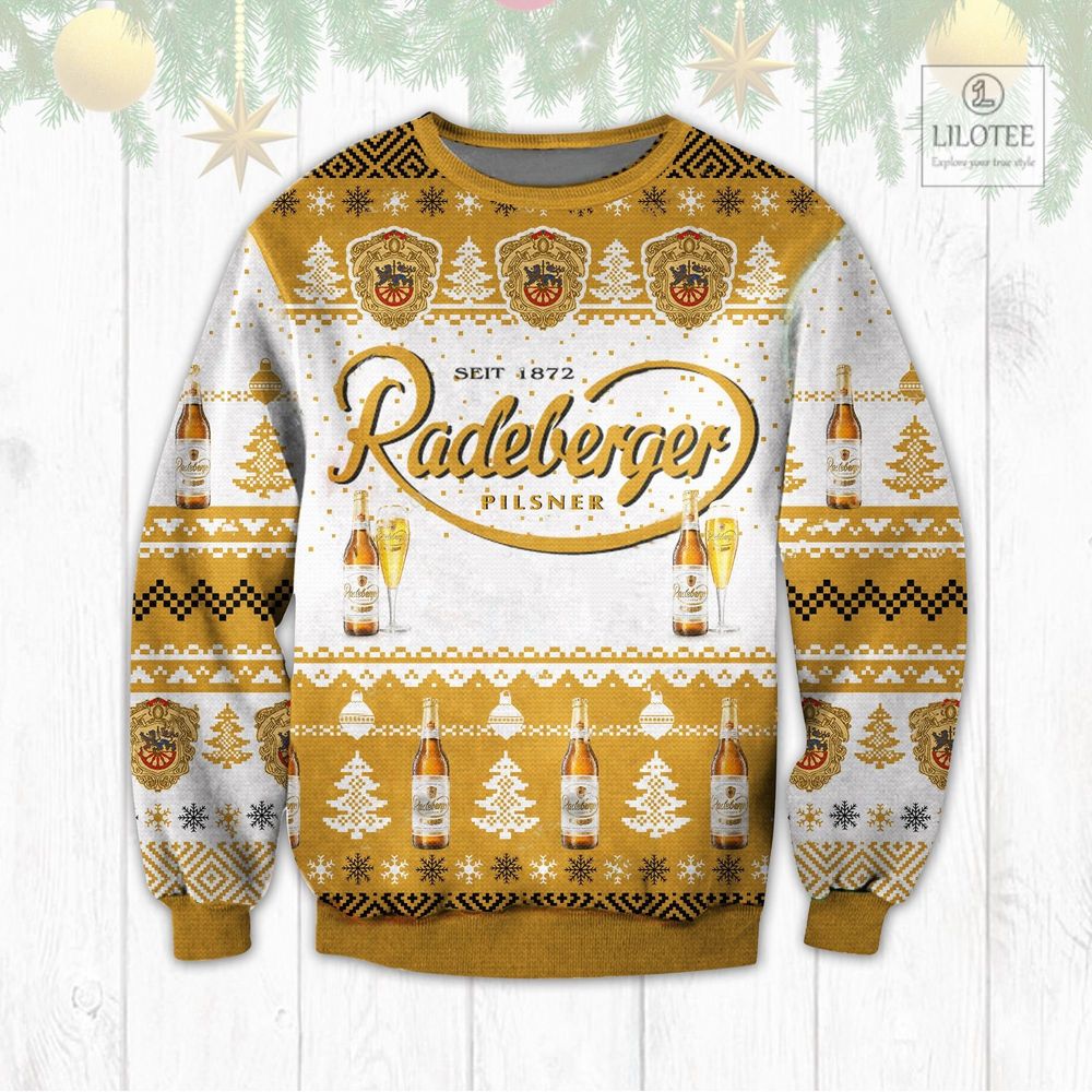 BEST Radeberger Pilsner yellow 3D sweater, sweatshirt 3