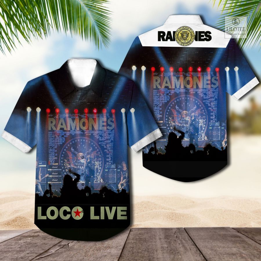 BEST Ramones Loco Live Hawaiian Shirt 2