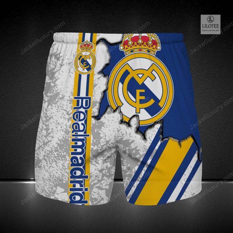 Real Madrid C.F. Blue 3D Hoodie, Shirt 9