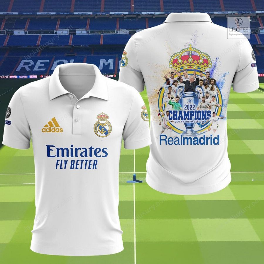 Real Madrid C.F. Champions 2022 3D Hoodie, Shirt 24