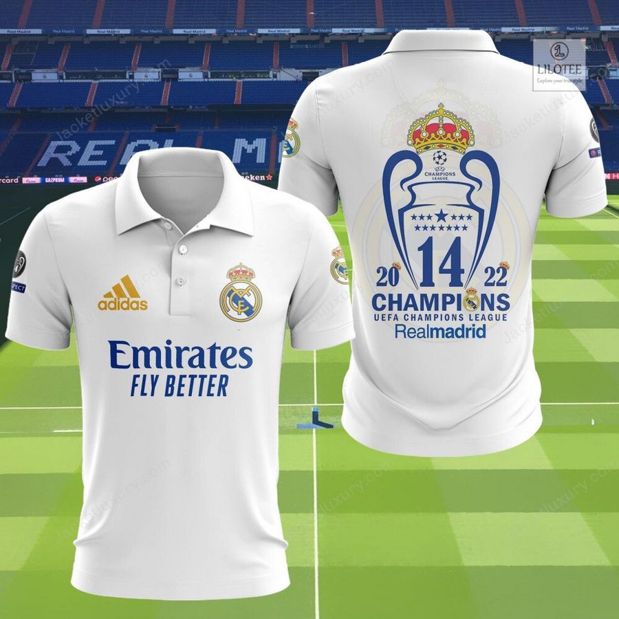 Real Madrid C.F. Champions 3D Hoodie, Shirt 1