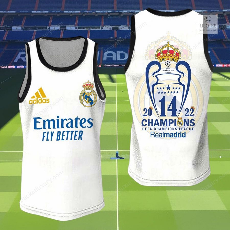 Real Madrid C.F. Champions 3D Hoodie, Shirt 9