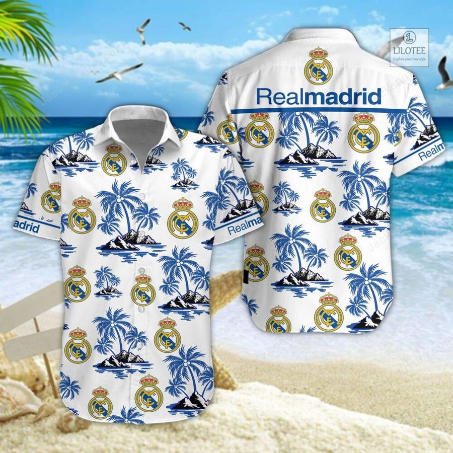 BEST Real Madrid C.F. Hawaiian Shirt, Shorts 4