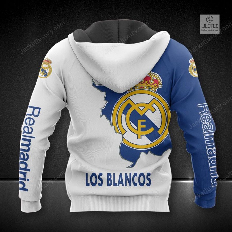 Real Madrid C.F. Los Blancos 3D Hoodie, Shirt 3
