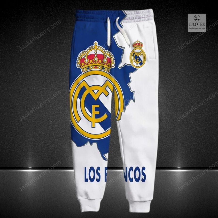 Real Madrid C.F. Los Blancos 3D Hoodie, Shirt 6