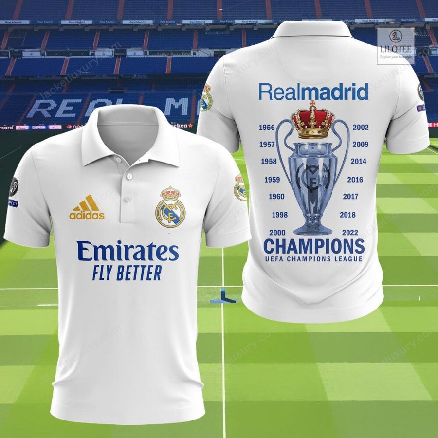 Real Madrid C.F. UEFA Champions League 3D Hoodie, Shirt 22