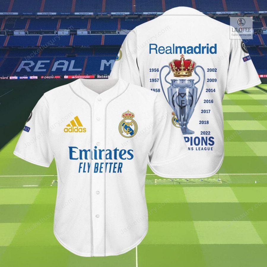 Real Madrid C.F. UEFA Champions League 3D Hoodie, Shirt 21