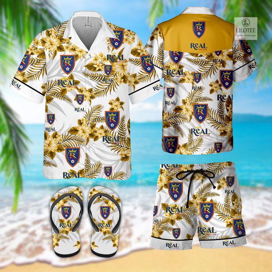 BEST Real Salt Lake Hawaiian Shirt, Short 3