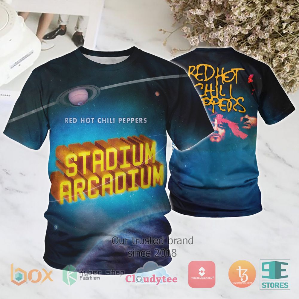 HOT Red Hot Chili Peppers Stadium Arcadium Album 3D Shirt 3