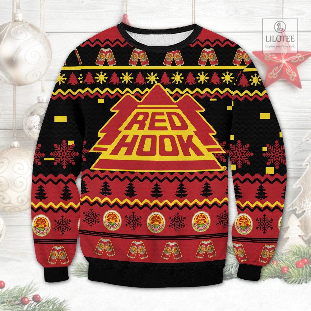 BEST Redhook Brewery 3D sweater, sweatshirt 3