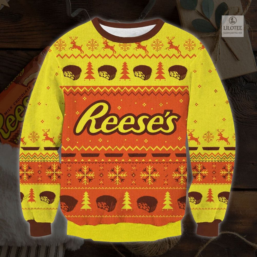 BEST Reese's Christmas Sweater and Sweatshirt 3