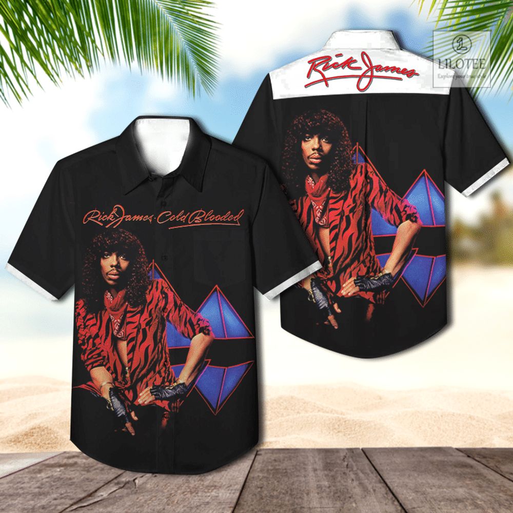 BEST Rick James Cold Blooded Casual Hawaiian Shirt 2