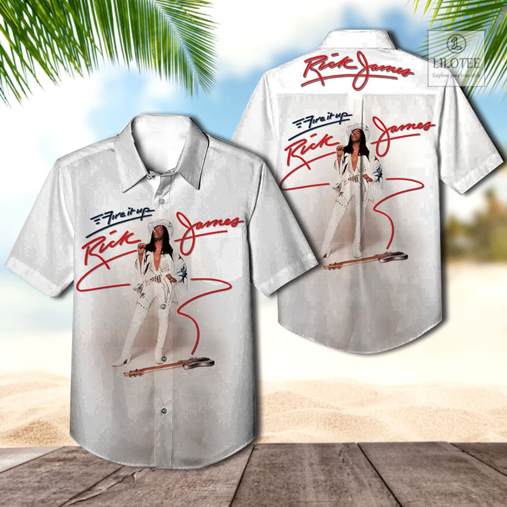 BEST Rick James Fire It Up Casual Hawaiian Shirt 3