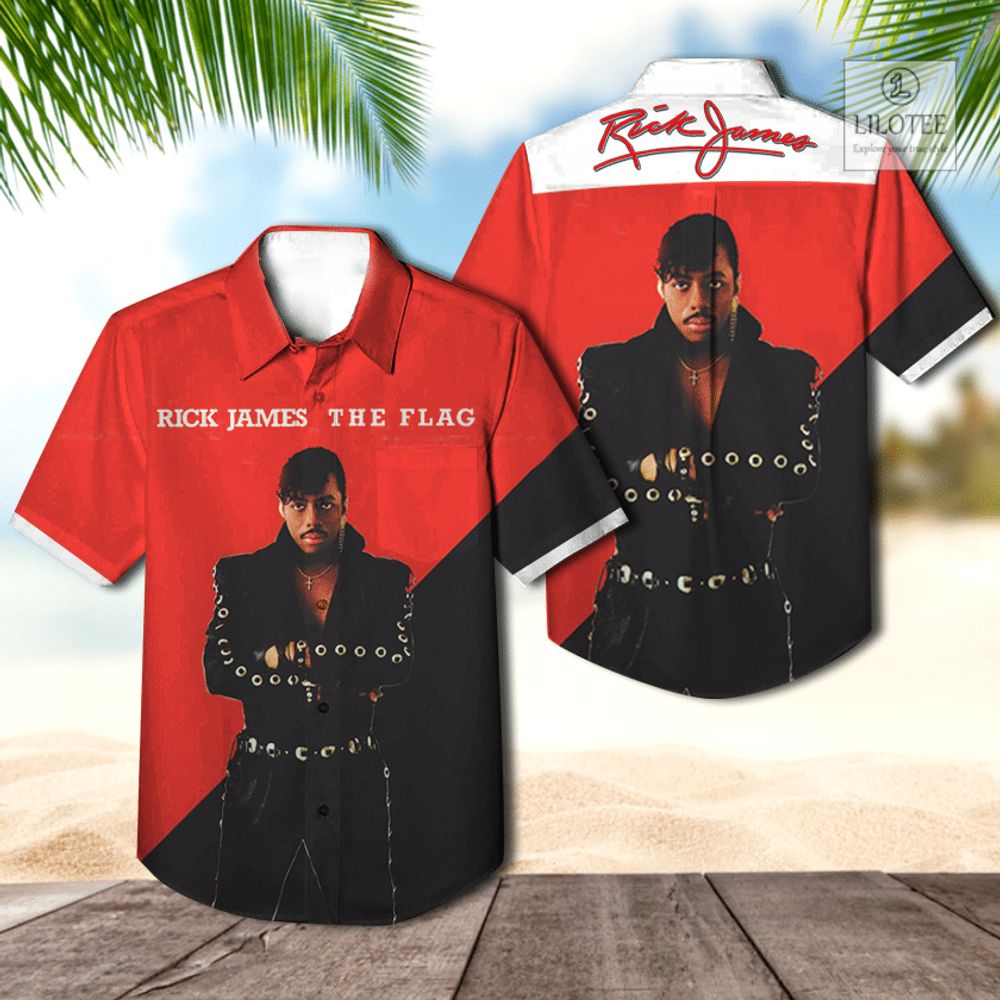 BEST Rick James The Flag Casual Hawaiian Shirt 2