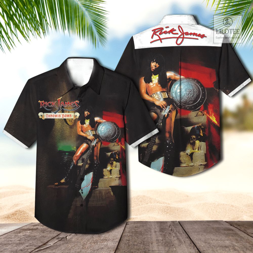 BEST Rick James Throwin' Down Casual Hawaiian Shirt 2
