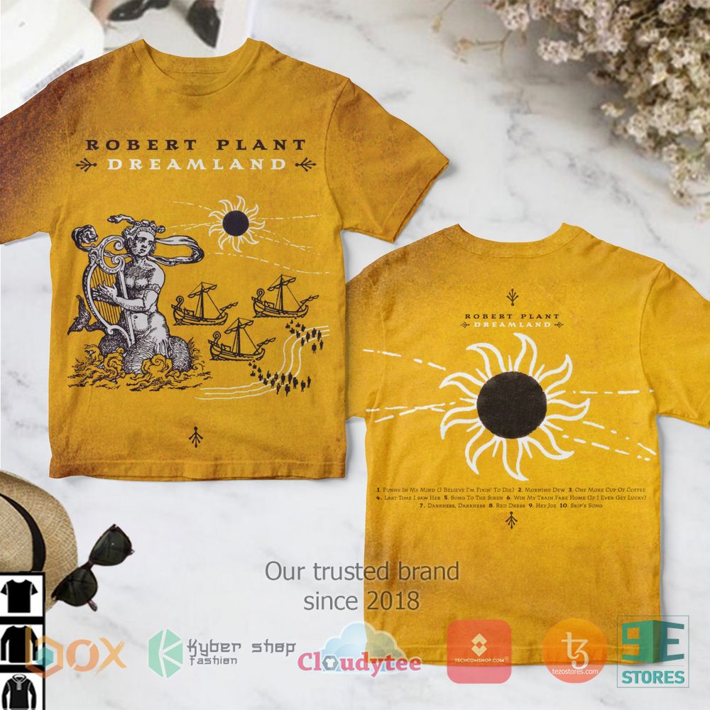 BEST Robert Plant Dreamland 3D Shirt 8