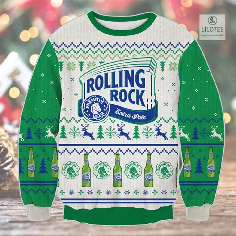 BEST Rolling Rock 3D sweater, sweatshirt 3