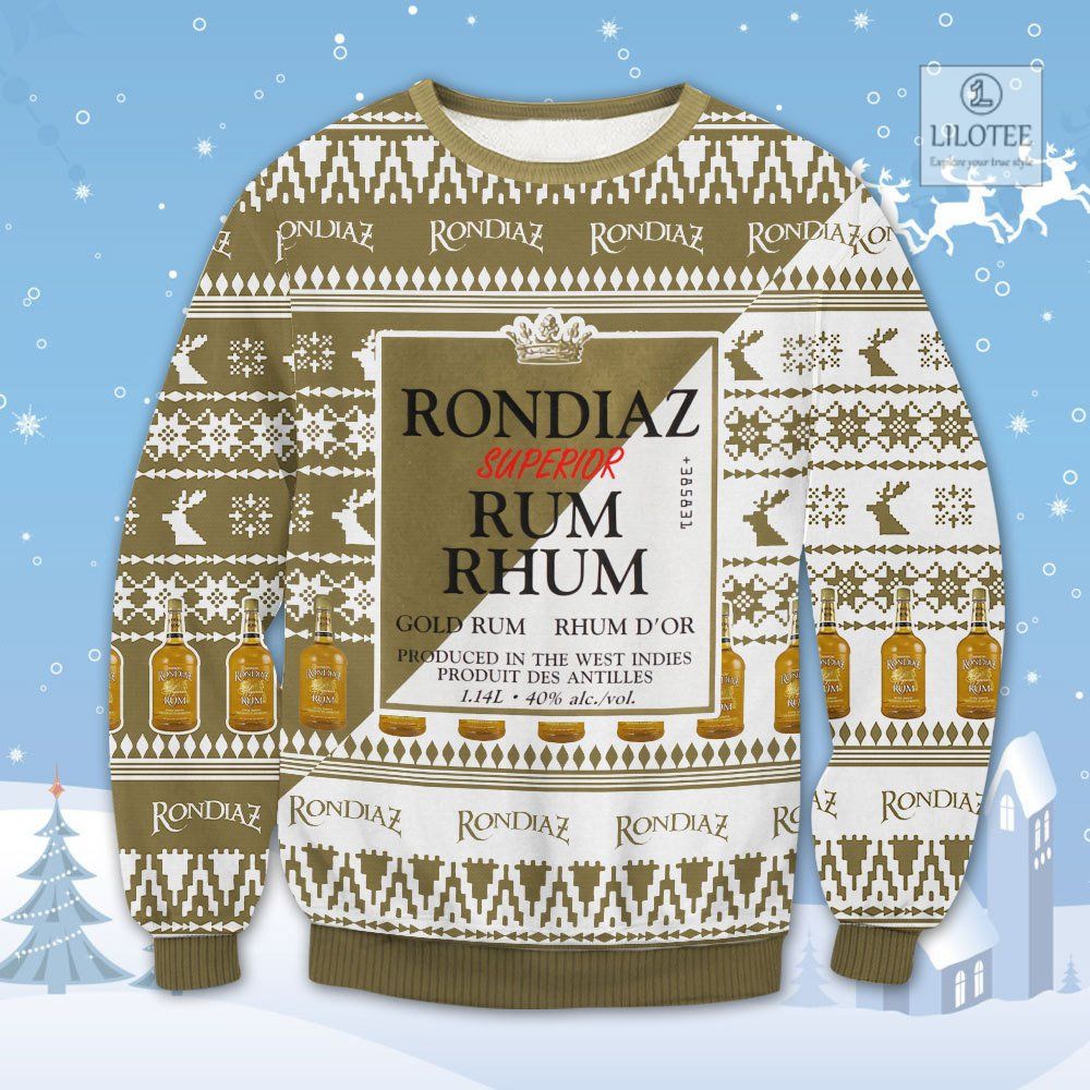 BEST Ron Diaz Spiced Rum 3D sweater, sweatshirt 3