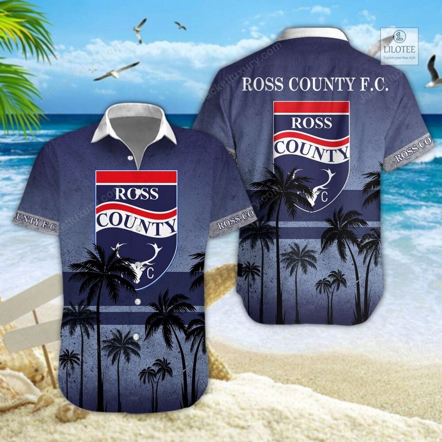 BEST Ross County Hawaiian Shirt, Shorts 4