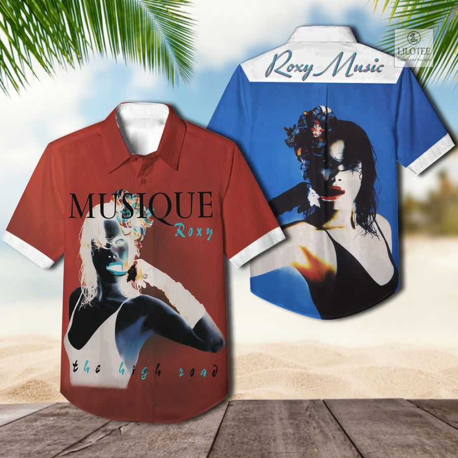 BEST Roxy Music The High Road Album Hawaiian Shirt 3