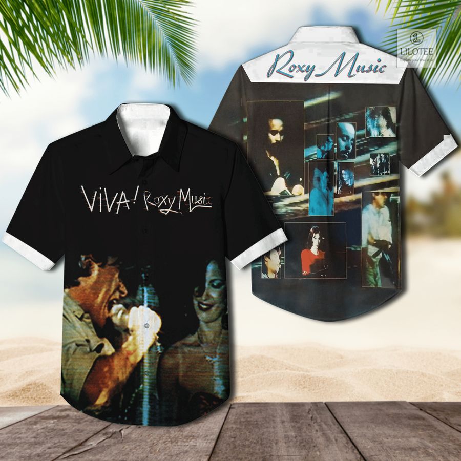 BEST Roxy Music Viva RM Album Hawaiian Shirt 3