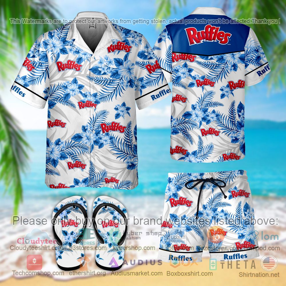 BEST Ruffles Hawaiian Shirt, Short 3
