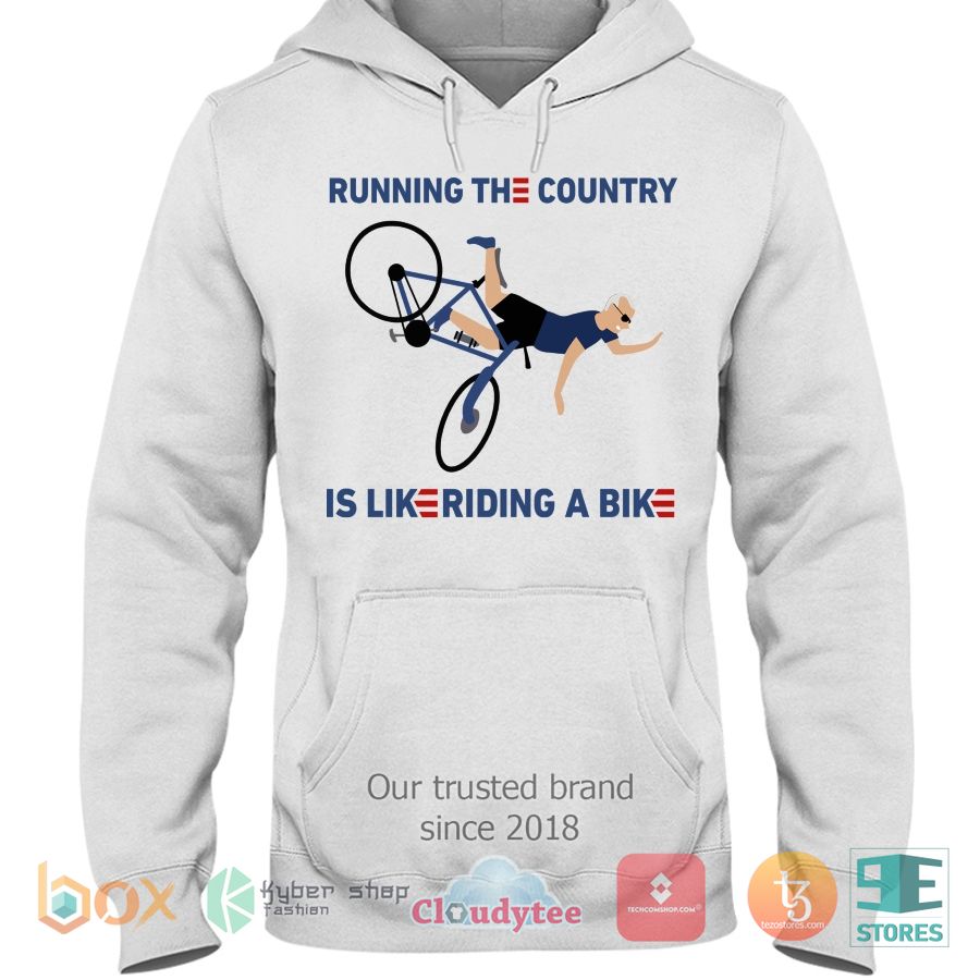 BEST Running The Country Is Likeriding A Bike Shirt, hoodie 5