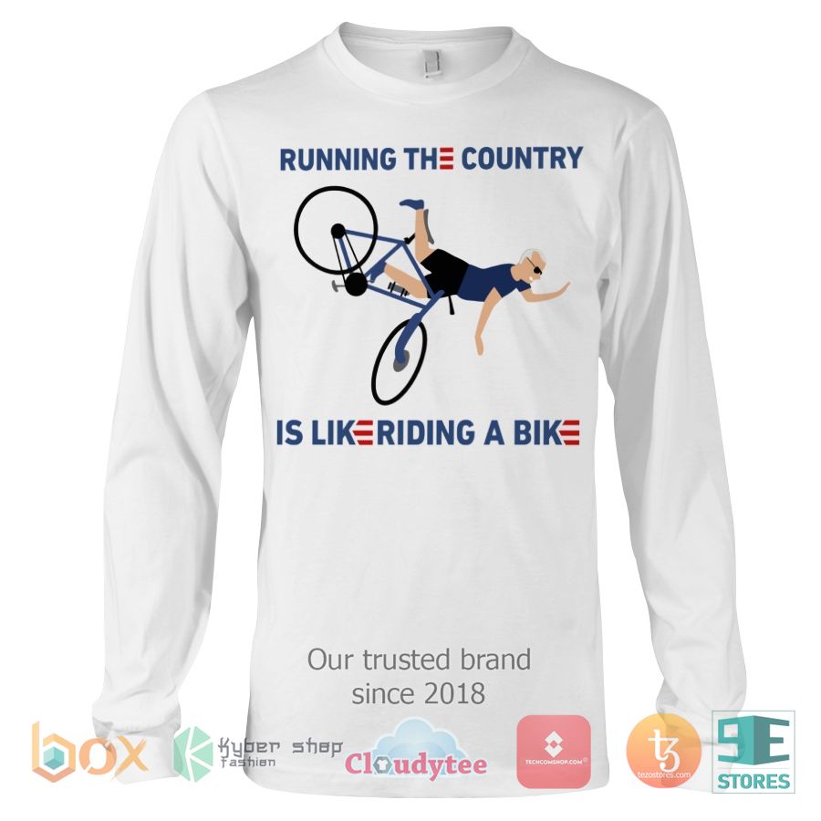 BEST Running The Country Is Likeriding A Bike Shirt, hoodie 6