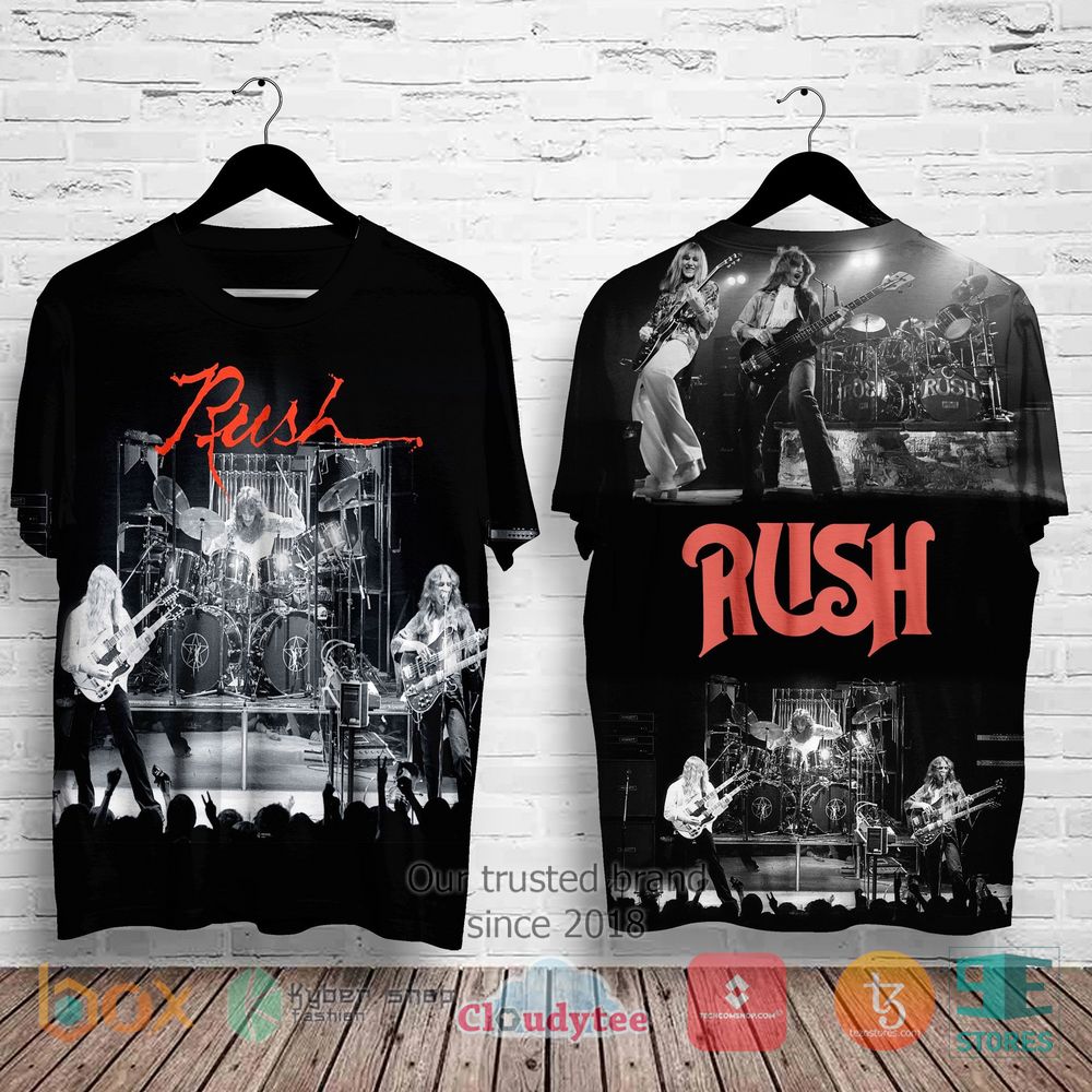 HOT Rush Album 3D Shirt 3