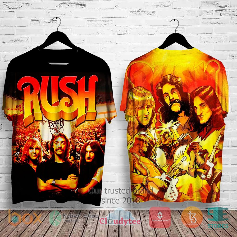 HOT Rush The show Album 3D Shirt 4