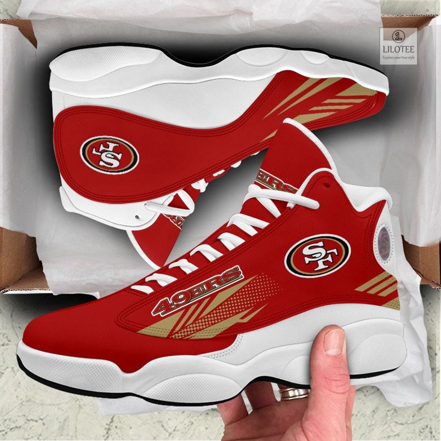 BEST NFL San Francisco 49ers Air Jordan 13 Sneaker 18