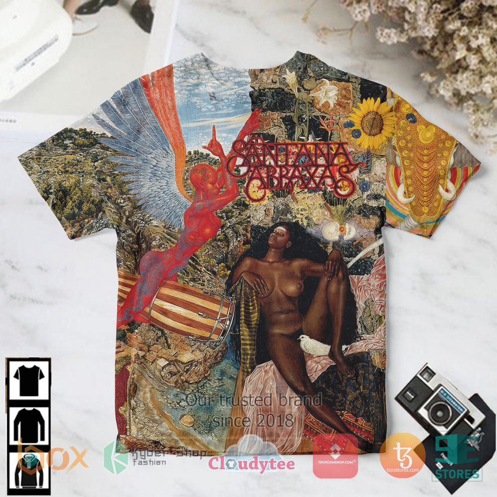 HOT Santana Abraxas Album Hoodie, Shirt 3