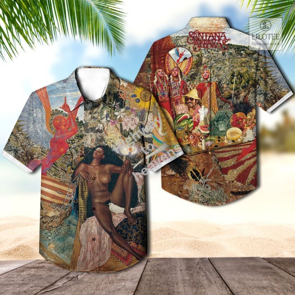 BEST Santana Abraxas Casual Hawaiian Shirt 3