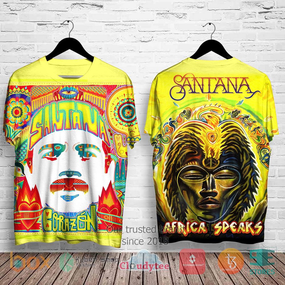 HOT Santana Africa Speaks 3D Shirt 2