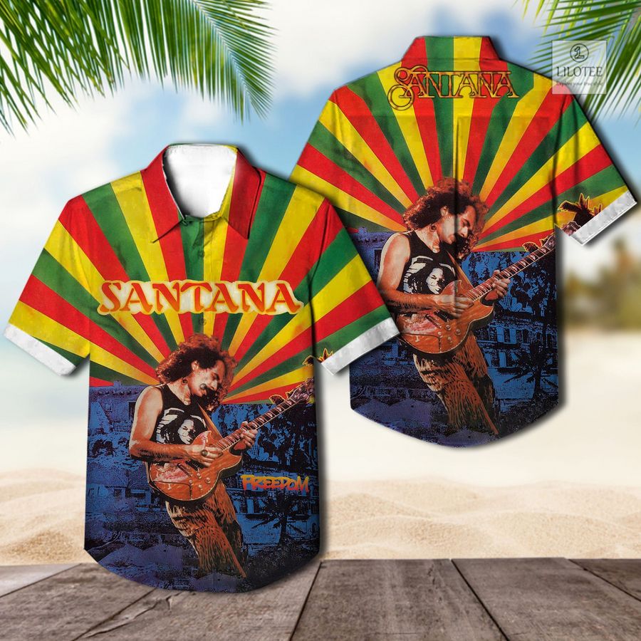 BEST Santana Freedom Hawaiian Shirt 2