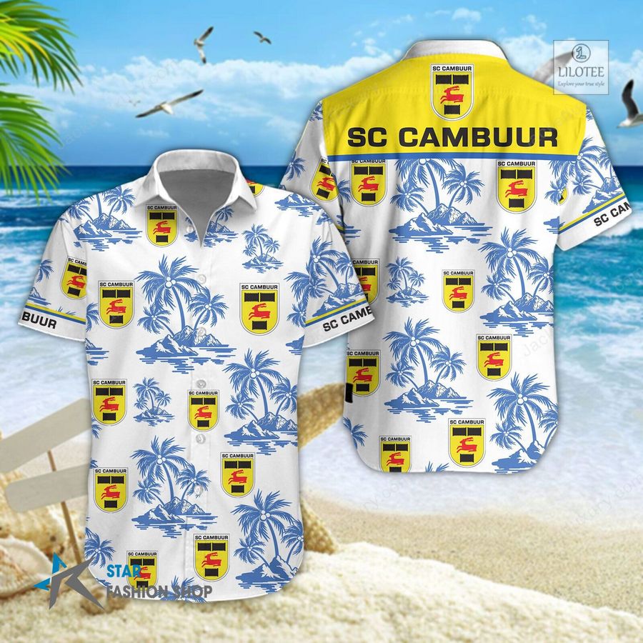 BEST SC Cambuur Hawaiian Shirt, Short 4