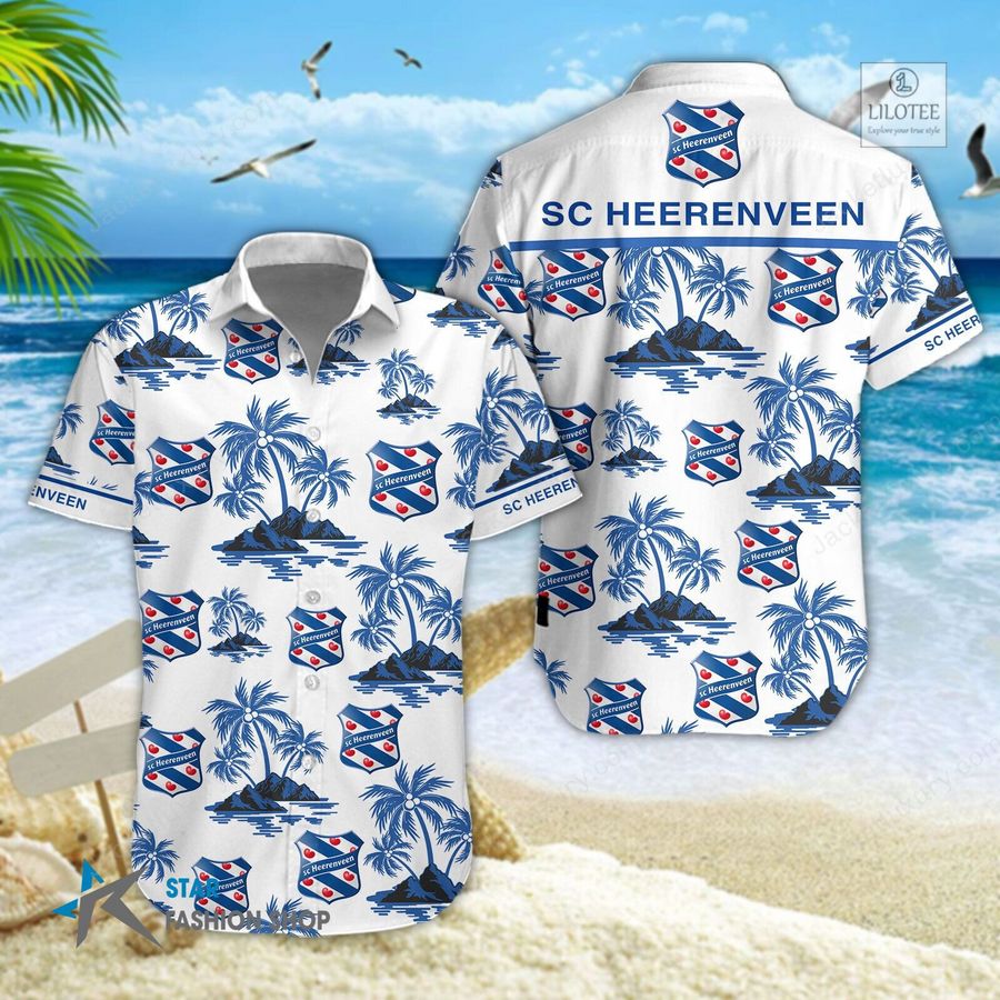 BEST SC Heerenveen Hawaiian Shirt, Short 5