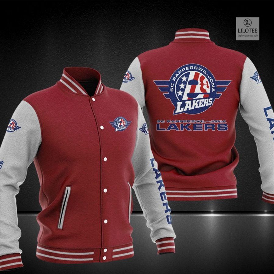 SC Rapperswil-Jona Lakers Baseball Jacket 4 SC Rapperswil-Jona Lakers Baseball Jacket - Image 4