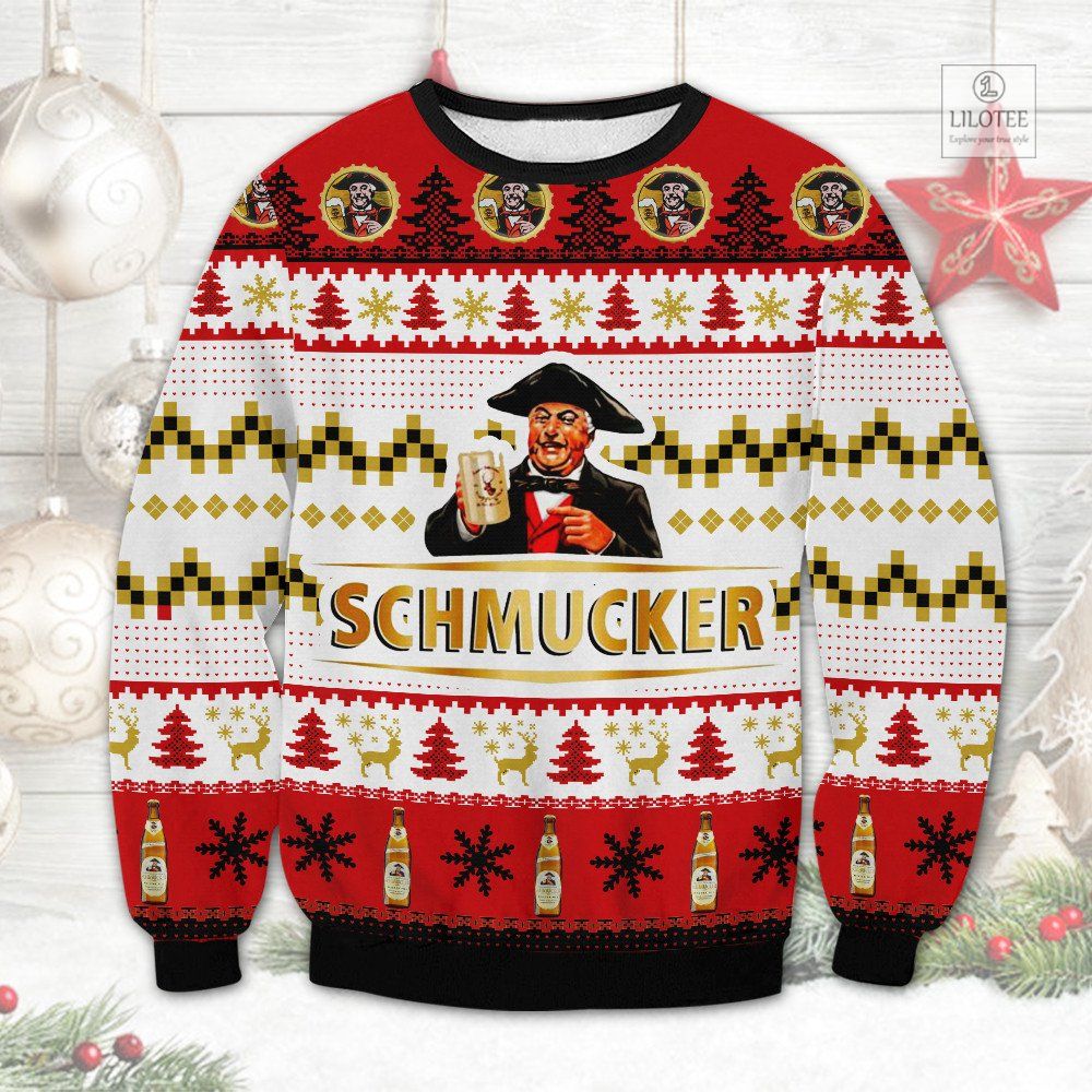 BEST Schmucker Beer Christmas Sweater and Sweatshirt 3