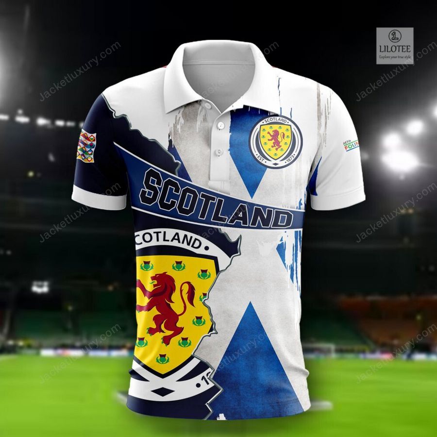 Scotland national football team Blue 3D Hoodie, Shirt