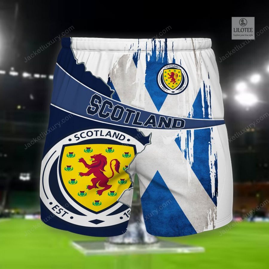 Scotland national football team Blue 3D Hoodie, Shirt 20