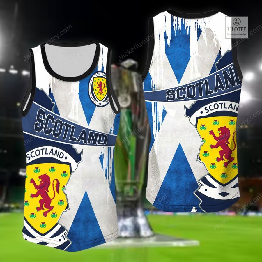 Scotland national football team Blue 3D Hoodie, Shirt 19