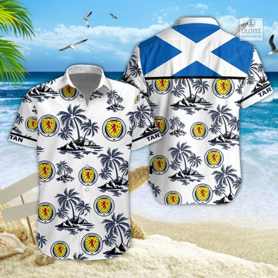BEST Scotland national football team Hawaiian Shirt, Shorts 5